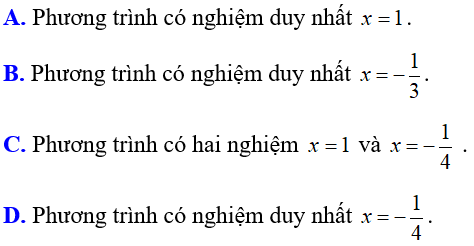 Cách giải phương trình chứa ẩn ở mẫu cực hay, có đáp án