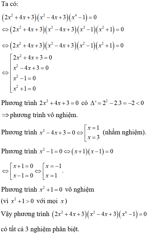 Cách giải phương trình tích cực hay, có đáp án