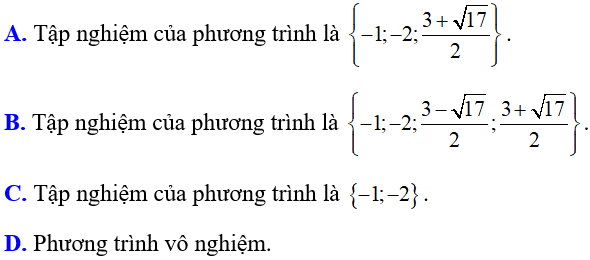 Cách giải phương trình tích cực hay, có đáp án