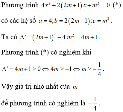 Cách giải và biện luận phương trình bậc hai theo tham số m cực hay, có đáp án