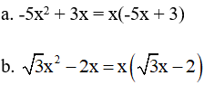 Cách phân tích đa thức ax^2 + bx + c thành nhân tử để giải phương trình bậc hai