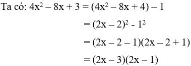 Cách phân tích đa thức ax^2 + bx + c thành nhân tử để giải phương trình bậc hai