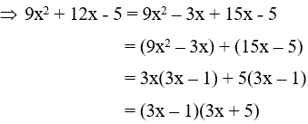 Cách phân tích đa thức ax^2 + bx + c thành nhân tử để giải phương trình bậc hai