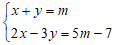 Cách tìm hệ thức liên hệ giữa x và y không phụ thuộc vào m của hệ phương trình