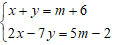 Cách tìm hệ thức liên hệ giữa x và y không phụ thuộc vào m của hệ phương trình