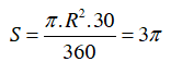 Cách tính diện tích hình tròn, hình quạt tròn cực hay, chi tiết