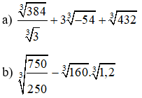 Các dạng toán về Căn bậc ba và cách giải