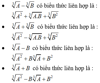 Lý thuyết Căn bậc ba - Lý thuyết Toán lớp 9 đầy đủ nhất