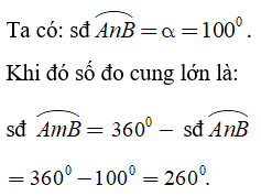 Lý thuyết Góc ở tâm. Số đo cung - Lý thuyết Toán lớp 9 đầy đủ nhất