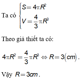 Lý thuyết Hình cầu. Diện tích mặt cầu và thể tích hình cầu - Lý thuyết Toán lớp 9 đầy đủ nhất