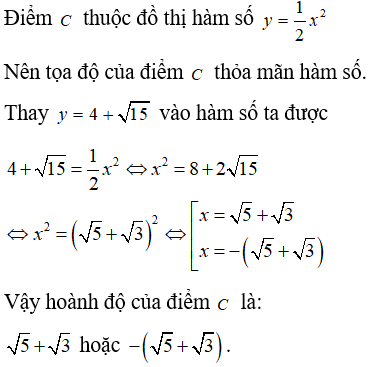 Tính giá trị của hàm số tại một điểm cho trước cực hay, có đáp án