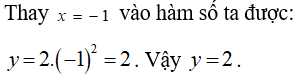 Tính giá trị của hàm số tại một điểm cho trước cực hay, có đáp án