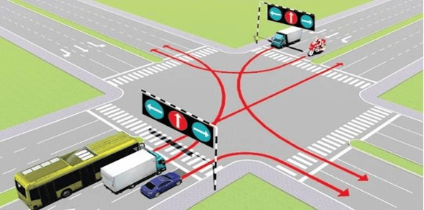 (600 câu lý thuyết Bộ Công an) Chương 6: Giải thế sa hình và kỹ năng xử lý tình huống giao thông (câu 486-600)