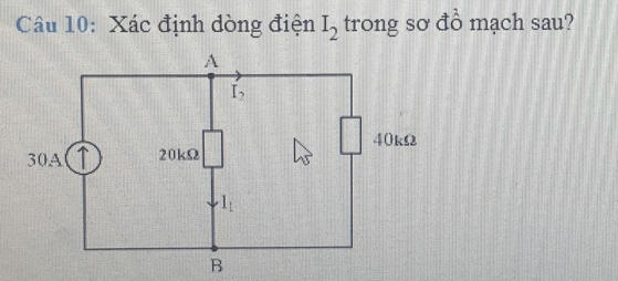 200+ Trắc nghiệm Lý thuyết mạch điện 1 (có đáp án)