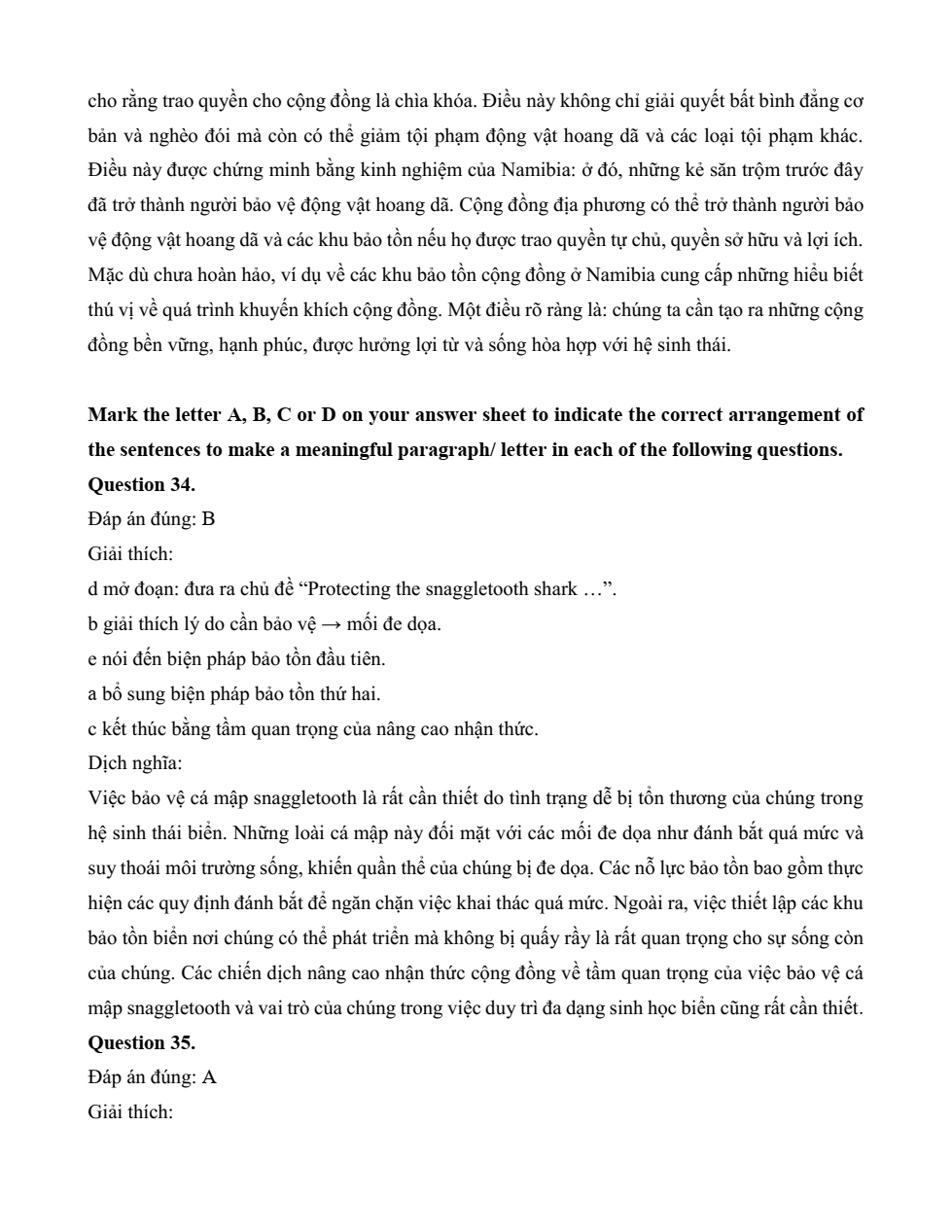 Đề kiểm tra Tiếng Anh 12 Global Success Unit 8 (có lời giải)