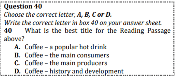 Cách chinh phục dạng bài Choosing a Title trong bài thi IELTS Reading