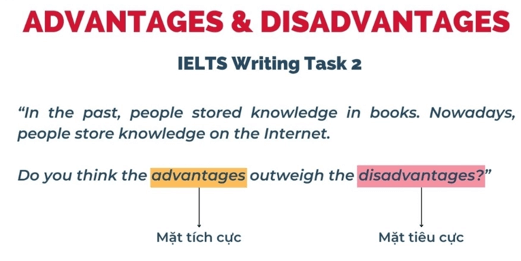 Hướng dẫn làm dạng Advantages and Disadvantages trong IELTS Writing Task 2