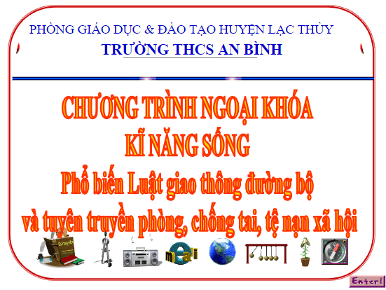 Trò chơi powerpoint An toàn giao thông (hay nhất)