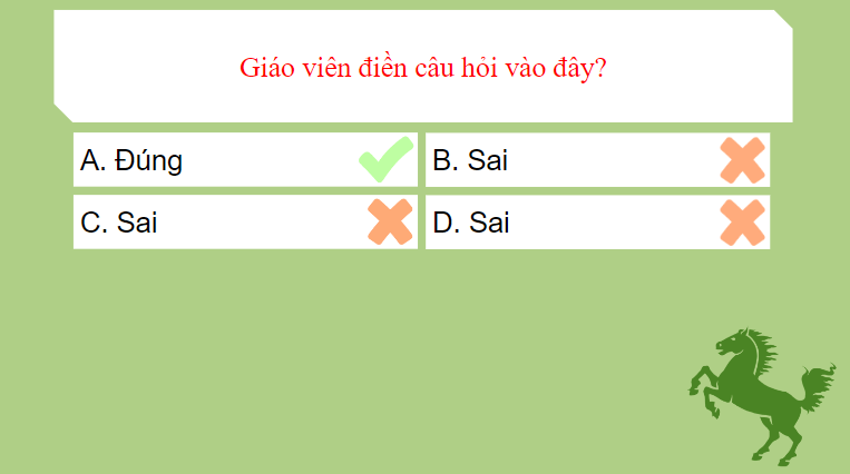 Trò chơi powerpoint Cá ngựa (hay nhất)