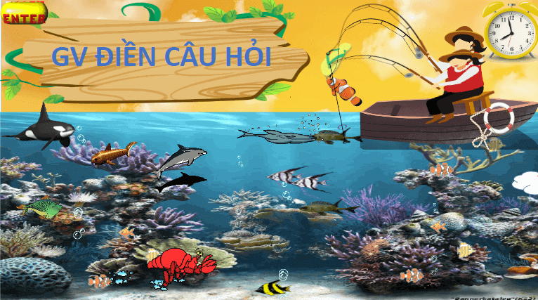 Trò chơi powerpoint Câu cá (hay nhất)