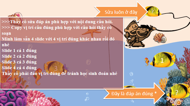 Trò chơi powerpoint Câu cá (hay nhất)