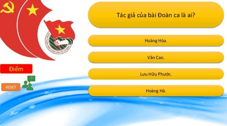 Trò chơi powerpoint Đoàn thanh niên (hay nhất)