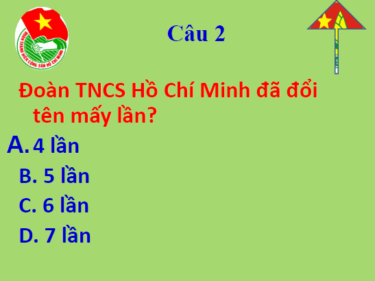 Trò chơi powerpoint Đoàn thanh niên (hay nhất)