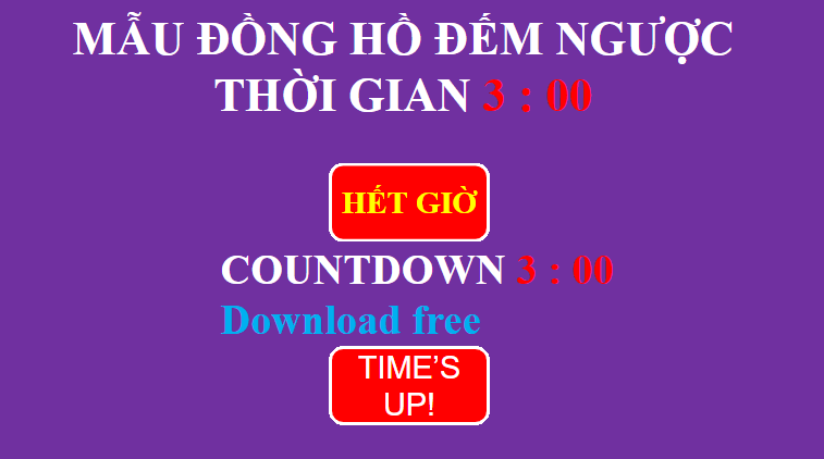 Trò chơi powerpoint Đồng hồ (hay nhất)