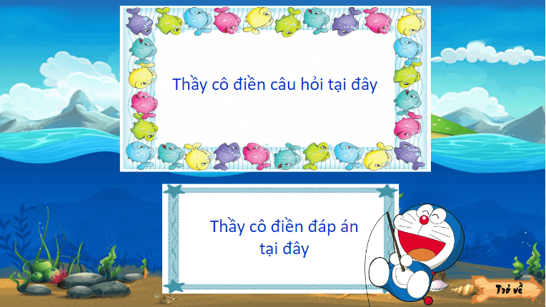 Trò chơi powerpoint Đoraemon (hay nhất)