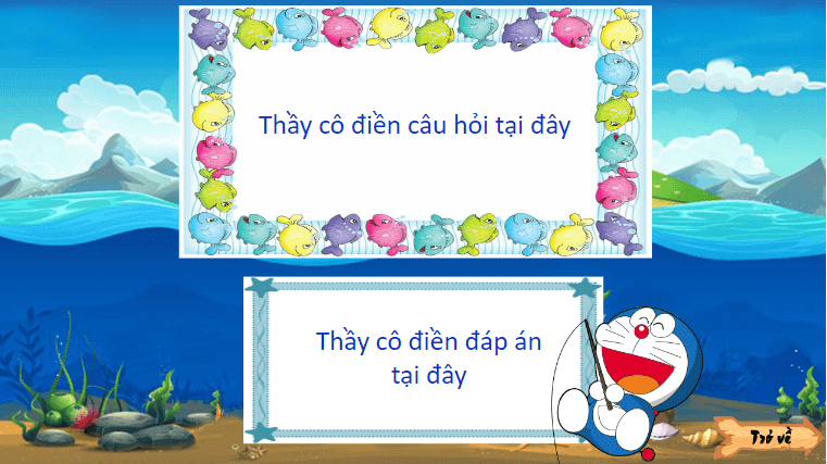 Trò chơi powerpoint Đoraemon (hay nhất)