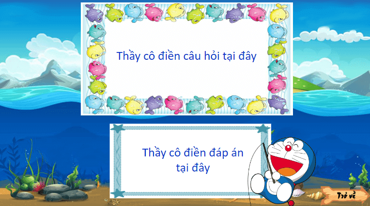 Trò chơi powerpoint Đoraemon (hay nhất)