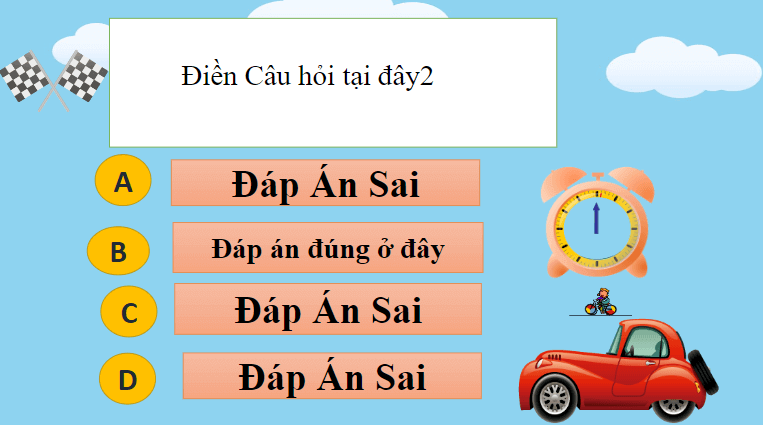 Trò chơi powerpoint Đua xe (hay nhất)