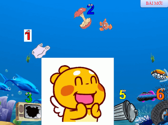 Trò chơi powerpoint Game về đại dương (hay nhất)