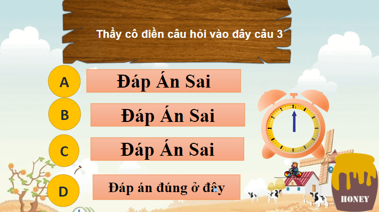 Trò chơi powerpoint Gấu con (hay nhất)