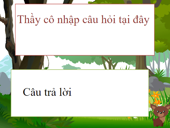 Trò chơi powerpoint Giải cứu (hay nhất)