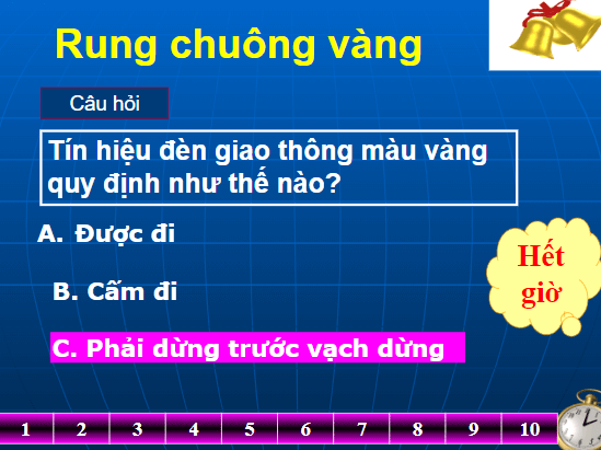 Trò chơi powerpoint Giao thông (hay nhất)