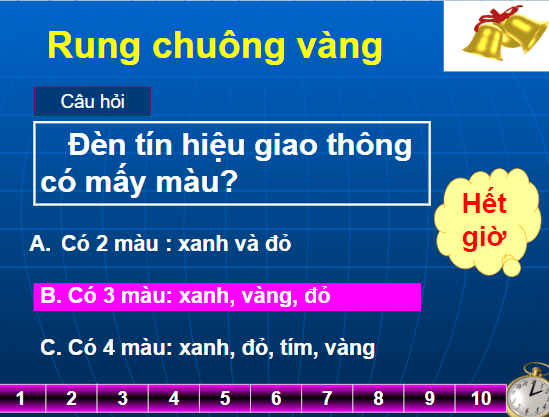 Trò chơi powerpoint Giao thông (hay nhất)