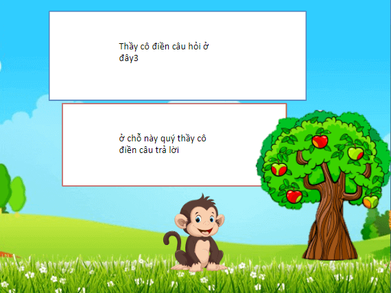 Trò chơi powerpoint Hái táo (hay nhất)