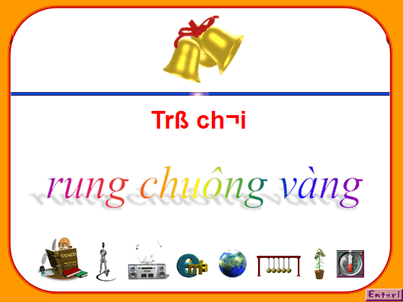 Trò chơi powerpoint Rung chuông vàng (hay nhất)