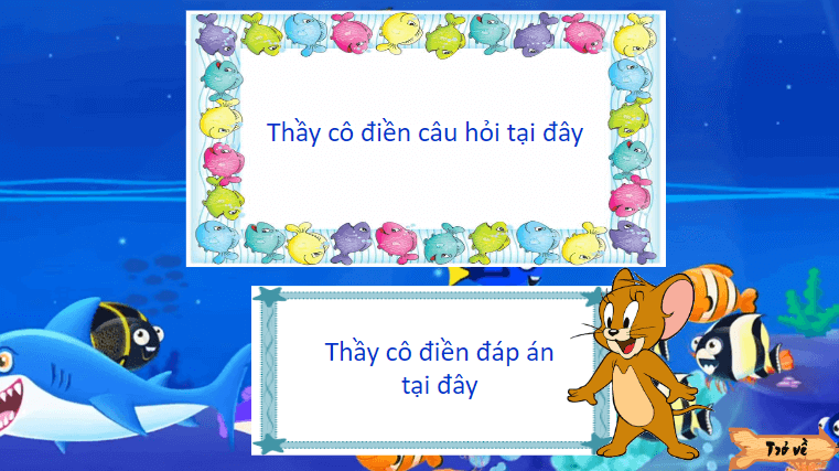 Trò chơi powerpoint Tom and Jerry (hay nhất)