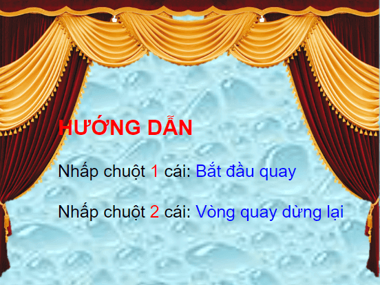 Trò chơi powerpoint Vòng quay (hay nhất)