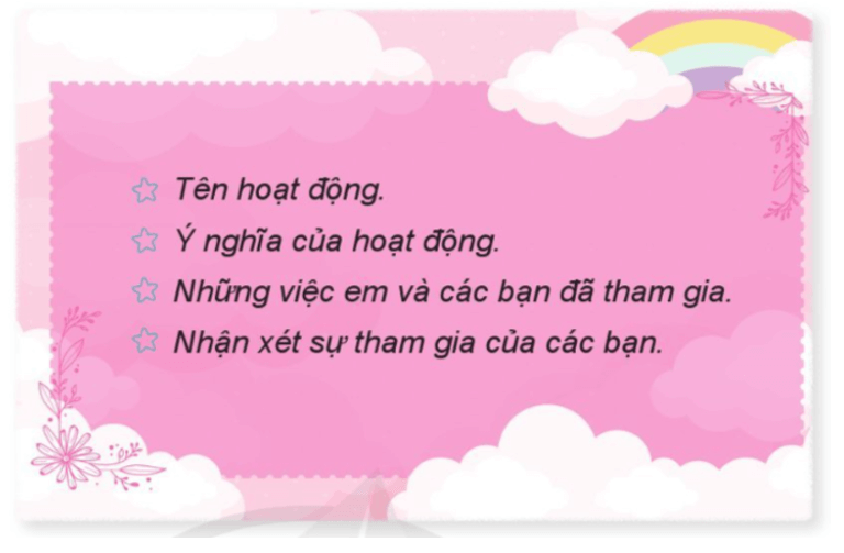 Tự nhiên xã hội lớp 3 Cánh diều Bài 5 trang 28 Thực hành