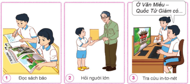 Tự nhiên xã hội lớp 3 Cánh diều Bài 11 trang 54 Thực hành