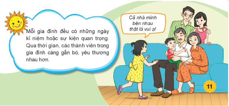 Tự nhiên xã hội lớp 3 Bài 1 Trang 11 Vận dụng