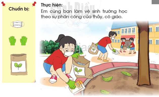 Bài 6: Giữ vệ sinh trường học hay nhất