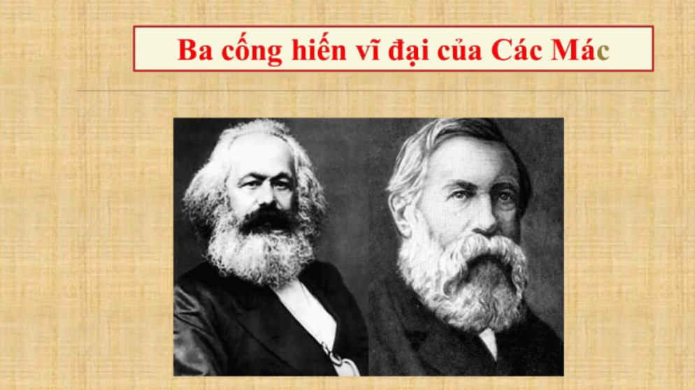 Phân tích bài Ba cống hiến vĩ đại của Các-Mác