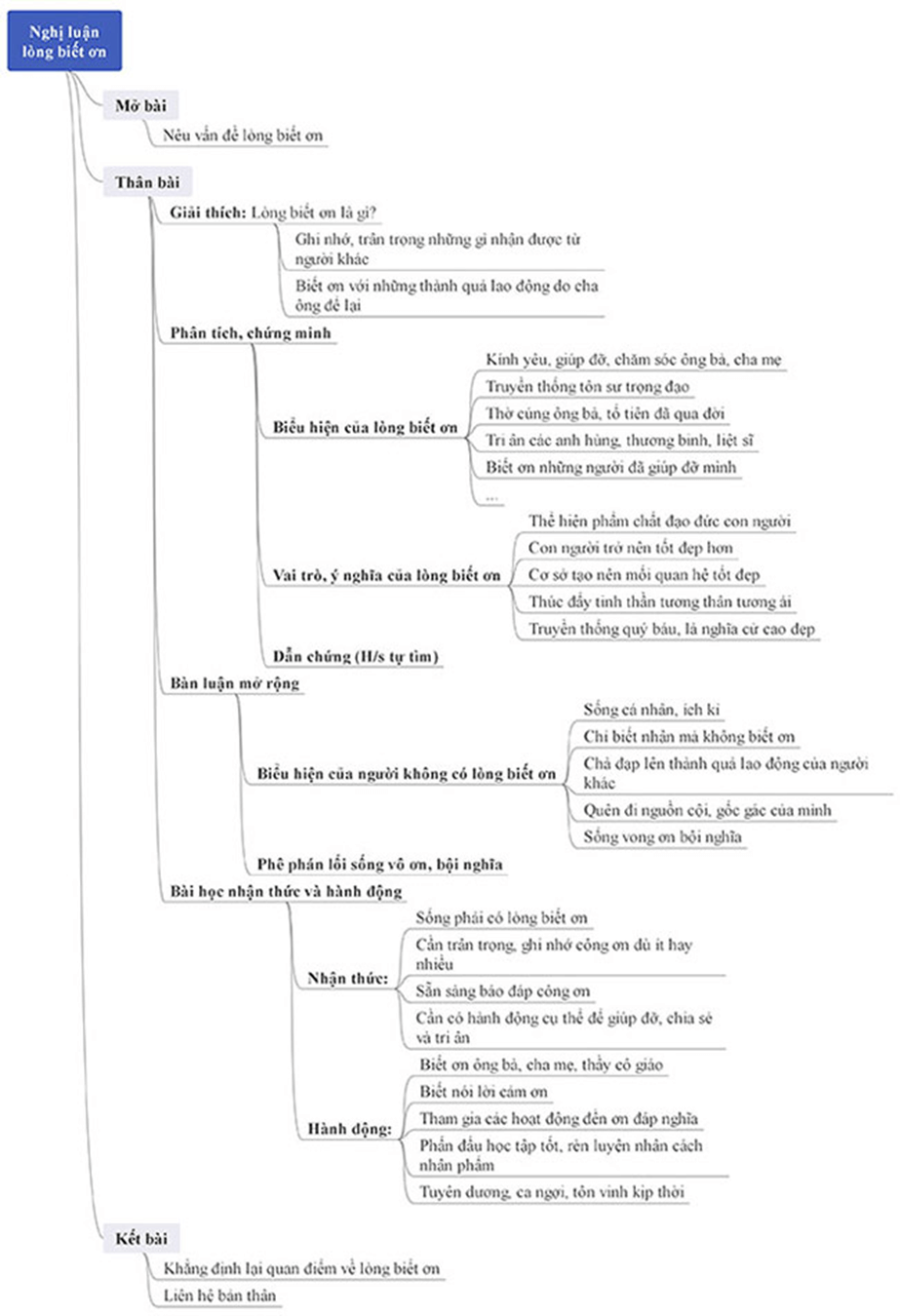 10+ Nghị luận về lòng biết ơn (điểm cao)