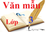 Tập làm văn lớp 3 | Những bài văn hay lớp 3 | Văn mẫu lớp 3