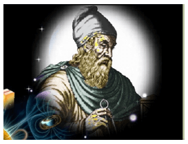 Archimedes (287 TCN – 212 TCN) được nhà vua giao nhiệm vụ tìm ra vương miện bằng vàng có bị pha thêm bạc hay không