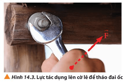 Lý thuyết Vật Lí 10 Chân trời sáng tạo Bài 14: Moment. Điều kiện cân bằng của vật (ảnh 2)